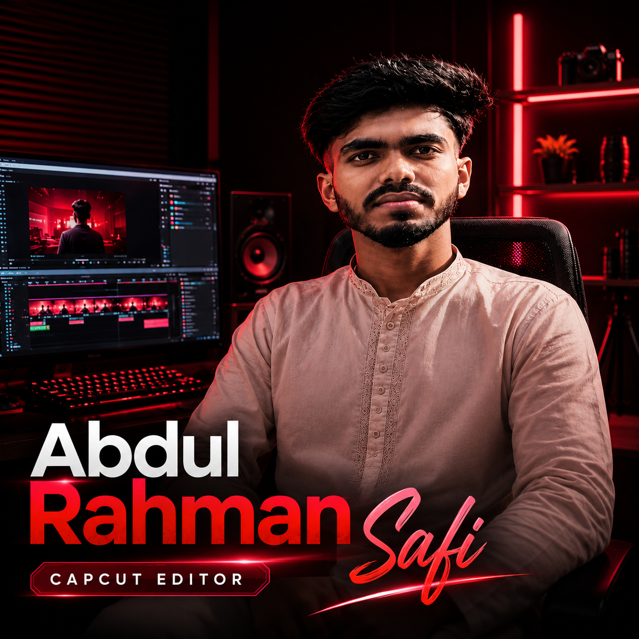 Abdul Rahman Safi Official Portrait Headshot